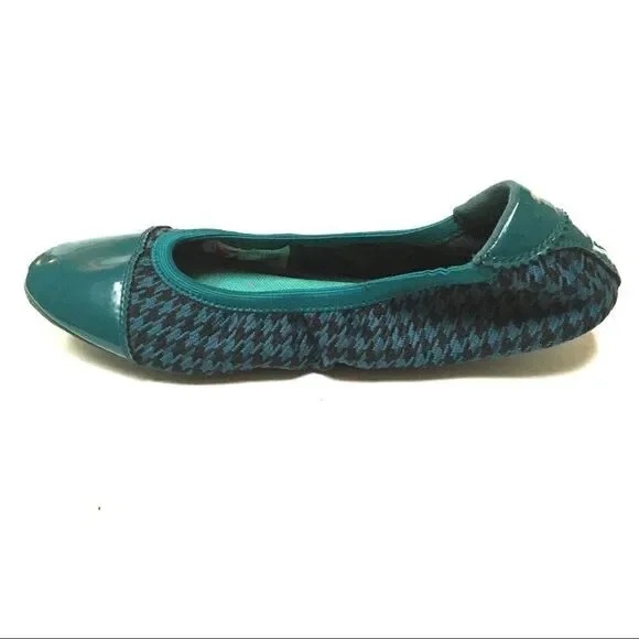 Puma Sport Lifestyle teal & black foldable flats 7 - Picture 1 of 8